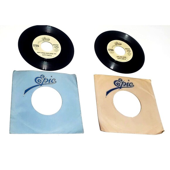 Patti LaBelle 45 RPM Promo Vinyl – Don’t Make Your Angel Cry / Love Learn - Picture 5 of 11